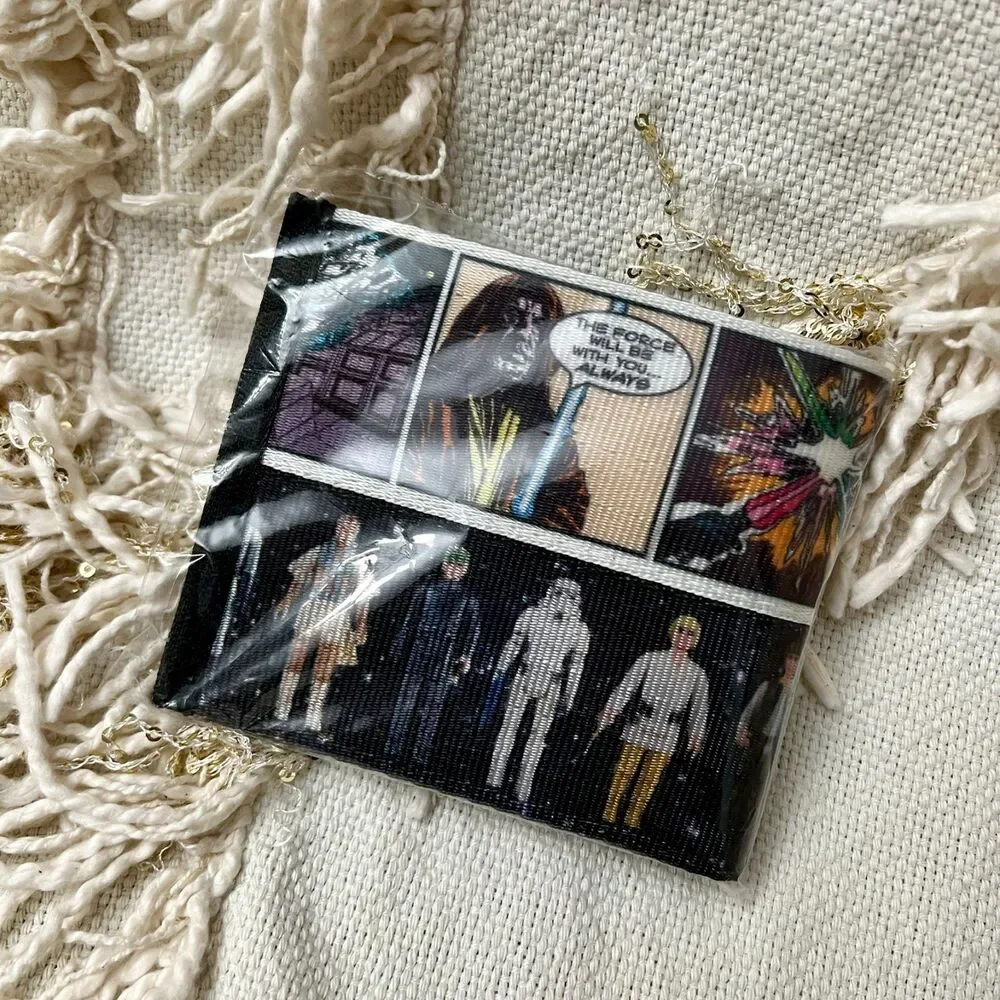 Harveys Star Wars Patchwork Billfold Wallet NEW